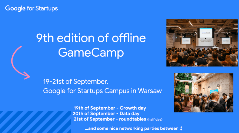 9th edition of GameCamp